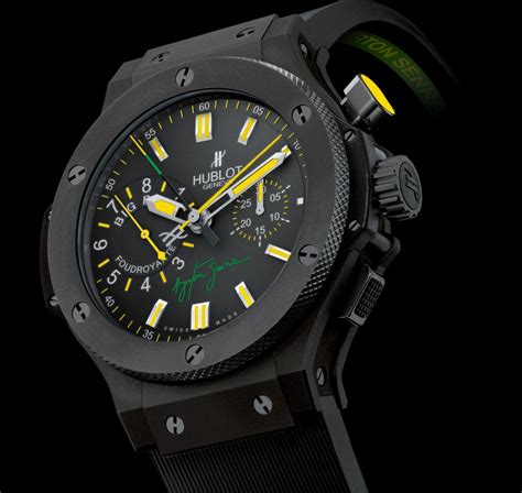 hublot big bang all black ayrton senna|Hublot Big Bang 44 mm Ayrton Senna Limited Edition (500p).